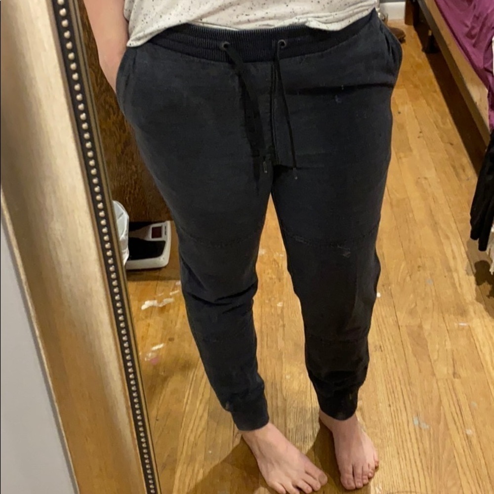 AEO Gray Cool Thick Joggers
